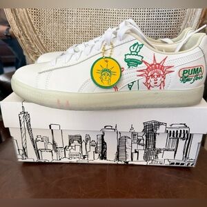 Puma Clyde Statue of Liberty NYC Flagship Sneakers Women’s 10/Men’s 8.5 EUC Rare